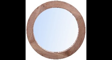 PTMD Spiegel Channel - 60x8x60 cm - Hout - Naturel