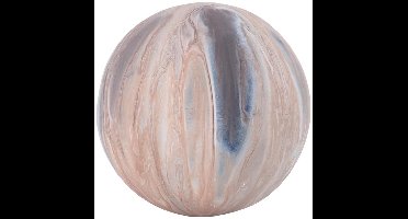 PTMD Deco Object Meriko - 15x15x15 cm - Ijzer - Bruin