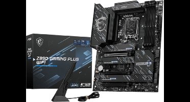 MSI MB Z890 GAMING PLUS WIFI - Moederbord - ATX - Intel Z890 - Compatible met Intel Core Ultra Processoren - LGA 1851 socket