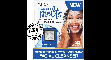 Olay - Cleansing Melts + Hyaluronic Face Cleanser