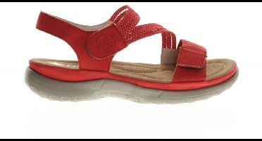 Rode Sandalen Rieker maat 38