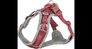 TRIXIE HONDENTUIG PREMIUM FLEXMESH BREDE BORST SANGRIA S-M 48-69X2 CM