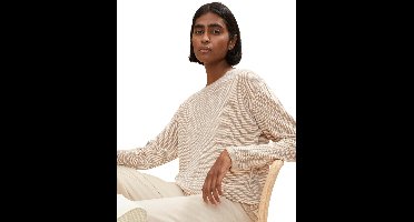 Tom Tailor 1033125 Trui Beige 2XL Vrouw
