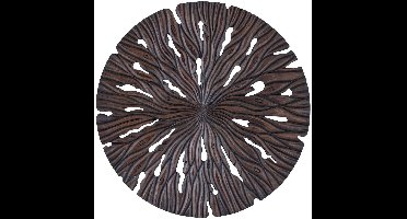 PTMD Wandpaneel Bonte - 90x2x90 cm - MDF - Bruin