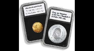 Muntcapsules Slab - geschikt voor munten Ø 32 mm. - QUICKSLAB