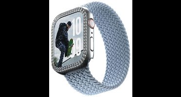 SAFE by PanzerGlass Bling Bumper voor de Apple Watch Series 10 / 11 - 46 mm - Silver