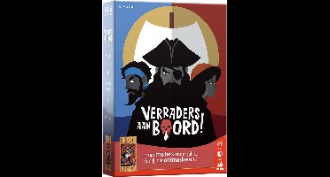 999 Games - Verraders aan Boord! - kaartspel - Partygame - Eenvoudige spelregels - Iedereen kan meedoen!