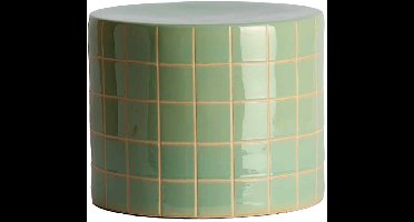 Light & Living Bijzettafel Maucho - Groen - Ø42x34cm - Modern