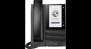 Poly CCX 505 Business Media Phone voor Microsoft Teams met PoE-ondersteuning