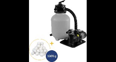 Comfortpool PRIME 8.5 zandfilterpomp | 5800 m3/u | Voordeelpakket | Inclusief filterbollen | Zwembaden tot 30.000 liter
