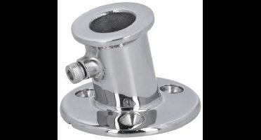 BREG RVS Vlaggenstokhouder - 22 mm