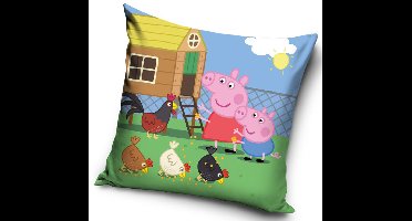 Sierkussen Peppa Pig 40x40 cm (inclusief vulling)