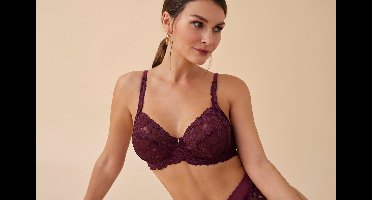 Promise - Eloise Beugel BH Burgundy - maat 90D - Rood