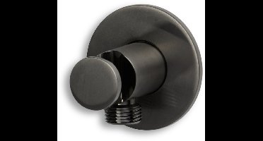 Blue Aansluitbocht+Houder 1/2 Gm