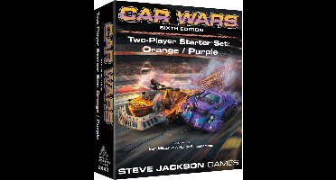 Car Wars: Sixth Edition - 2-Player Starter Set Orange/Purple - Bordspel - Engels - Steve Jackson Games