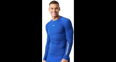 Björn Borg Borg Soft Compression T-Shirt Met Lange Mouwen - Blauw