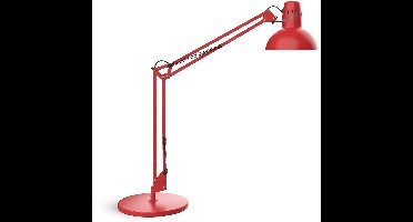 MAULstudy Bureaulamp - Metaal - Rood - E27 Fitting - Tafellamp