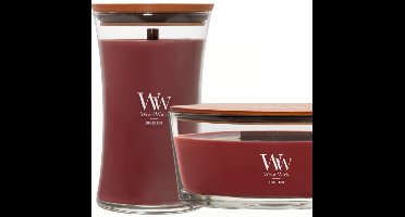 WoodWick Duo Ellipse en Large Candle Rouge Oud