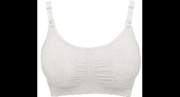 Medela 3-in-1 Voedingsbh en kolf bh voor zwangerschap borstvoeding en kolven - Zacht en met stretch - Wit - Maat L