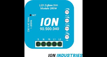 ION industries universele LED Zigbee dimmer module 0.3-200W (90.500.040)