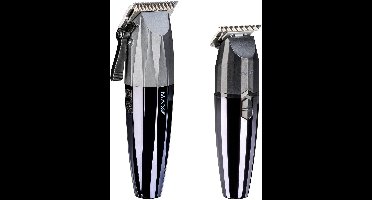 Max Pro Fade Expert Set - Tondeuse Mannen en Trimmer Mannen - Professionele Fade Trimmer en Clipper Set met Lange Batterijduur - Voor Fades, Contouren en Precisie