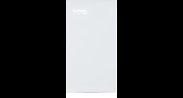 V-TAC VT-10240W Binnenbatterijen - IP20 - 10.24kWh - Wit