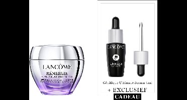 Lancôme Rénergie H.P.N. 300-Peptide Cream + Cadeau - Rénergie H.P.N. 300-Peptide Cream 50ml & Génifique Ultimate Serum 7ml Cadeau - Anti-aging Dagcrème & Serum - Totaal 57ml