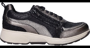 Xsensible Valletta Sneakers - Leer - Dames - Zilverkleurig - Maat 41