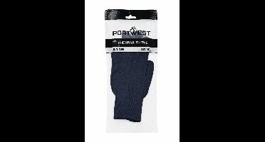 Portwest A115 Thermo Winter Voering Onderhandschoen – Marineblauw – maat 10 XL