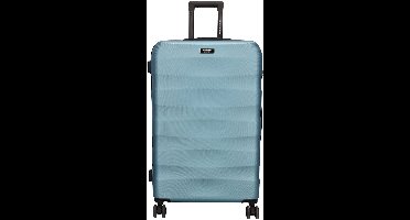 Beagles Originals Go Travel Grote Koffer - 74 cm - 94 Liter – Reiskoffer met Cijferslot - Ijs Blauw