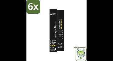 Got2B - Wenkbrauwgel - 4 Brows & Edges Waterproof Transparant - 16 ml - Voordeelverpakking - 6 stuks - Wenkbrauwen stylen - Haarranden stylen