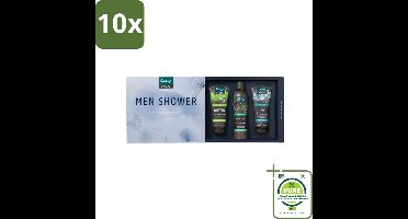 10 x Kneipp - Men Collection Luxe Geschenkset - Grootverpakking - Kneipp Cadeauset - Mannen Verzorging - Douche Foam - Douchegel - Shampoo