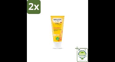 WELEDA - Bodycrème - Baby & Kind Calendula - 75 ml - Voordeelverpakking - 2 stuks - Babycreme - Babyverzorging