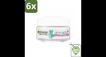 Garnier - SkinActive - Dagcrème - Hyaluronzuur & Aloë Vera - Hydraterend - 50 ml - Voordeelverpakking - 6 stuks - Dagcrème - Hyaluronzuur