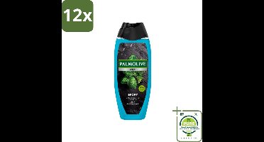 Palmolive Men - Sport 3-in-1 - Douchegel - Verfrissend & Verzorgend - 500 ml - Voordeelverpakking - 12 stuks - Douchegel - Mannen