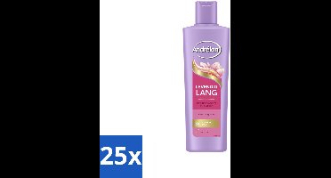 Andrélon – Shampoo – Levendig Lang – 250 ml - Bulkverpakking - 25 stuks