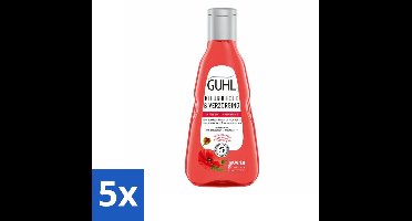 5 x Guhl - Shampoo - Kleurbehoud & Verzorging - 250 ml - Kleurbehoud Haar - Gekleurd Haar Verzorging - Shampoo Voor Gekleurd Haar - Haar Verzorging - Kleurintensiteit Haar