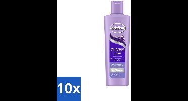 Andrélon – Shampoo – Zilver Care – 250 ml - Bulkverpakking - 10 stuks