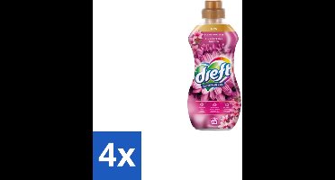 Dreft – Pink Eternal Garden – Vloeibare Geurbooster – 720 ml – 36 wasbeurten - Voordeelverpakking - 4 stuks