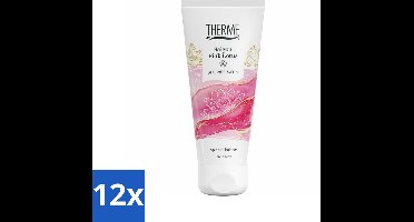 Therme - Saigon Pink Lotus - Douche Satin - Verfrissend - Verzorgend - 200ml - Voordeelverpakking - 12 stuks