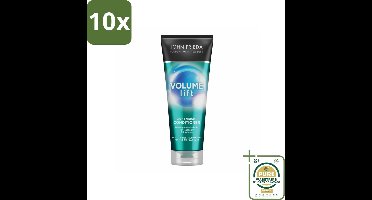 10 x John Frieda – Conditioner – Luxurious Volume 7 Day – Versterkend – 250 ml - Grootverpakking - Koffiezetapparaat