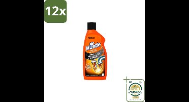 Mr Muscle – Ontstopper – Power Gel – 500 ml - Voordeelverpakking - 12 stuks - Leidingen - Verstopping