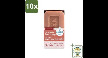 10 x Seepje - Handzeep - Duurzaam & Milieuvriendelijk - Vetiver met Cederhout - 120 gr - Grootverpakking - Handzeep Vetiver Cederhout - Natuurlijke Handzeep - Duurzame Handzeep - Milieuvriendelijke Handzeep - Handzeep Met Vetiver