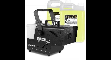 Rookmachine - BeamZ RAGE1000 - 1000W - 10 liter vloeistof - Draadloze en bedrade afstandsbediening