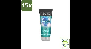 15 x John Frieda – Shampoo – Volume Lift Lightweight – Luchtig volume – 75 ml - Grootverpakking - Volume Lift - Lichtgewicht Volume - Fijn Haar - Body - Haarkleur