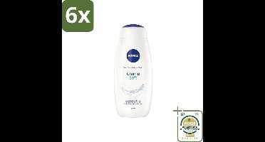 NIVEA - Douchecrème - Zacht - Huidbeschermend - Amandelolie - 500 ml - Voordeelverpakking - 6 stuks - Hydratatie - Amandelolie