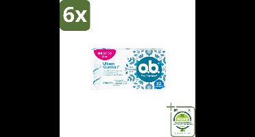 o.b. – ProComfort Tampons – Mini – 32 Tampons - Voordeelverpakking - 6 stuks - Mini tampons - Menstruatiebescherming