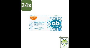 o.b. – ProComfort Tampons – Super – 32 Tampons - Voordeelverpakking - 24 stuks - Super tampon - Menstruatiebescherming