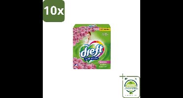 10 x Dreft – Touch Pink – Poeder Wasmiddel – 2,6 kg – 40 wasbeurten - Grootverpakking - Wasmiddel Poeder - Wasmiddel Voor Kleding - Frisheid Wasmiddel - Kleurbescherming Wasmiddel - Anti-kreukwerking