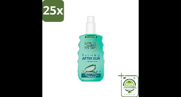25 x Garnier - Ambre Solaire - Aftersun Spray - Verzorgend - 150 ml - Grootverpakking - Zonnebrand Nabehandeling - Aftersun Spray - Hydraterende Aftersun - Kalmerende Aftersun - Zonnebrand Herstel